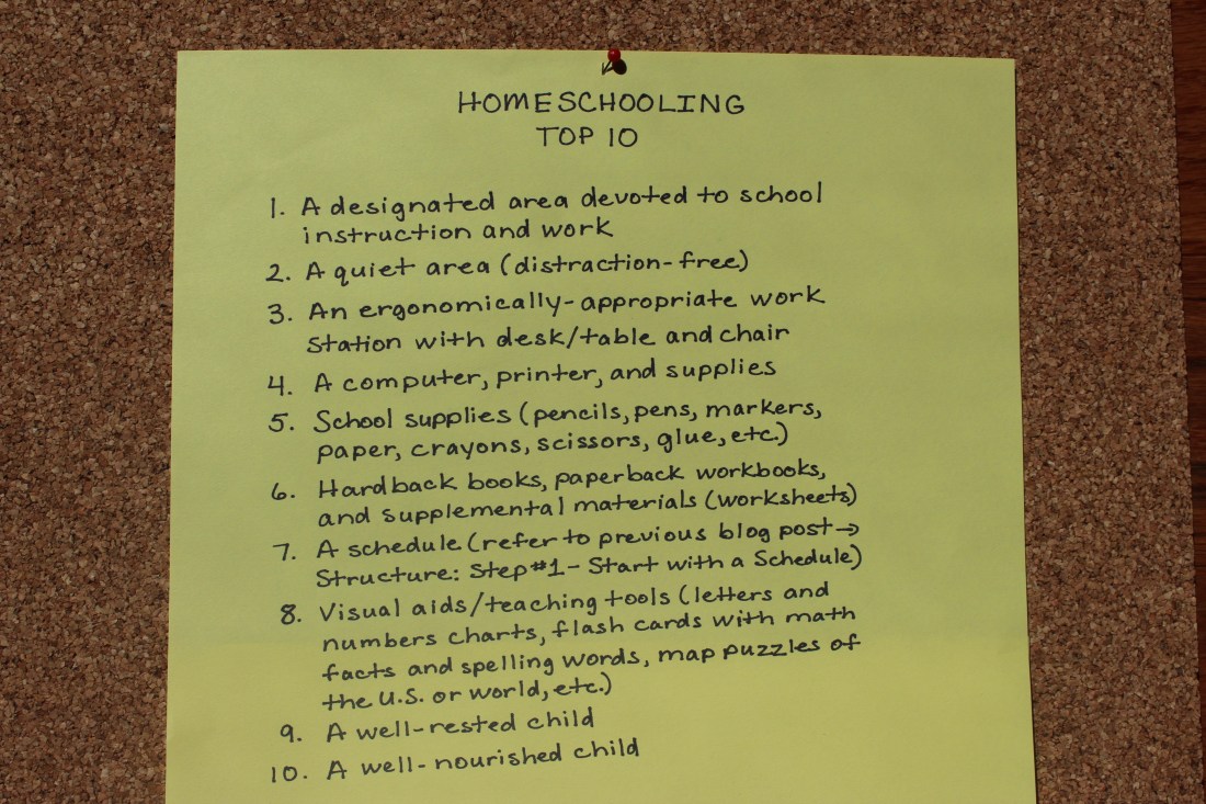 Top 10 Homeschooling