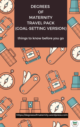 DEGREES OF MATERNITY TRAVEL PACK