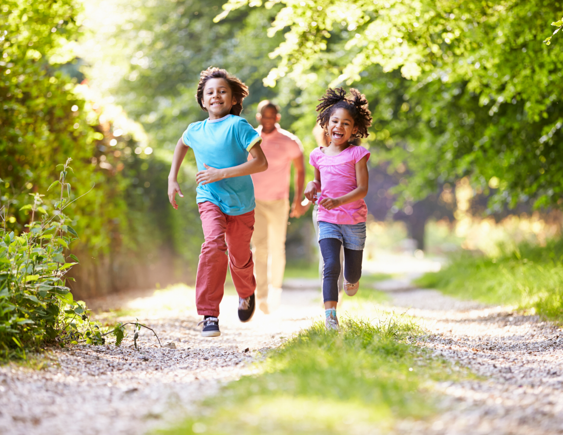 Children Running