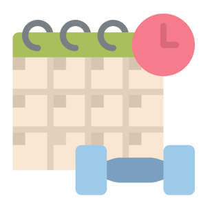 Weekly Exercise Graphic