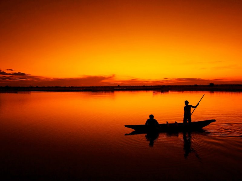 Fishing on the Water