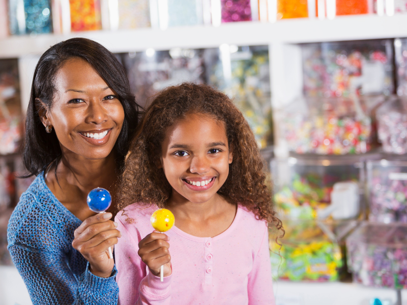 Kid in a Candy Store